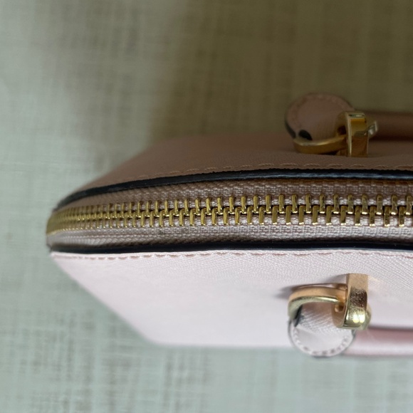 Michael Kors Emmy Large Dome Satchel Leather Purse in Color Blossom - Picture 9 of 10